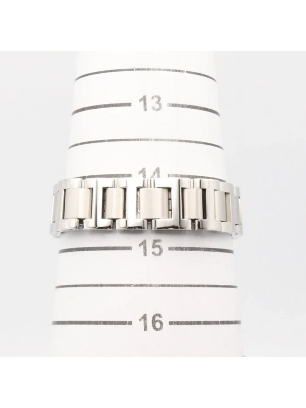 Cartier Watch Baron Blue SM Silver Stainless Steel